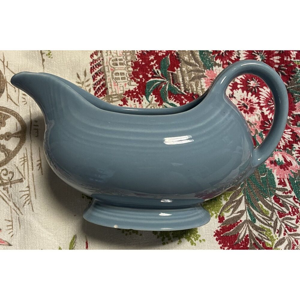 Fiestaware Periwinkle 18.5oz Gravy Sauce Boat